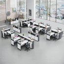 Norven · L-Shaped Cubicle Office Workstation