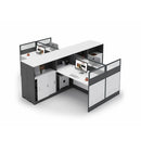 Norven · L-Shaped Cubicle Office Workstation