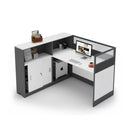 Norven · L-Shaped Cubicle Office Workstation