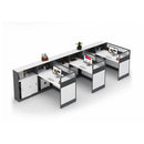 Norven · L-Shaped Cubicle Office Workstation
