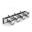 Norven · L-Shaped Cubicle Office Workstation