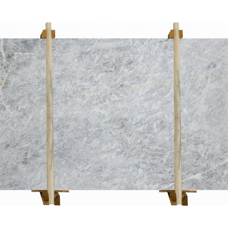 nordic grey marble slabs polished 2cm packed on wooden bundle front view