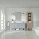 James Martin Breckenridge Linen Cabinet, Whitewashed Oak