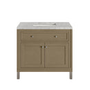 James Martin Chicago 36" Single Bathroom Vanity, Walnut Whisper