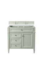 James Martin Brittany 36" Single Bathroom Vanity, Sage Green
