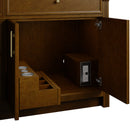 James Martin Bellshire 72" Double Bathroom Vanity, Honey Oak