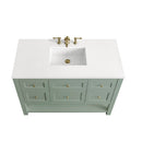 James Martin Breckenridge 48" Single Bathroom Vanity, Smokey Celadon