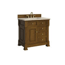 James Martin Brookfield 36" Single Bathroom Vanity, Honey Oak