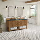 James Martin Malibu 72" Double Bathroom Vanity, Amber Birch