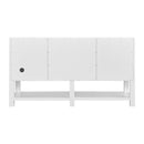 James Martin Breckenridge 60" Double Bathroom Vanity, Bright White