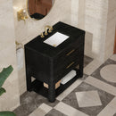 James Martin Lucian 36" Single Bathroom Vanity, Carbon Oak