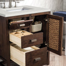 James Martin Addison 30" Single Bathroom Vanity, Mid-Century Acacia