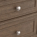 James Martin Bristol 60" Double Bathroom Vanity, Whitewashed Walnut