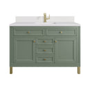 James Martin Chicago 48" Single Bathroom Vanity, Smokey Celadon