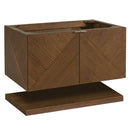 James Martin Marcello 36" Floating Single Bathroom Vanity, Chestnut