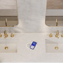 James Martin Breckenridge 72" Double Bathroom Vanity, Bright White