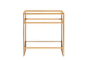 James Martin Boston 31.5" Console Base, Radiant Gold