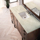 James Martin Addison 60" Single Bathroom Vanity, Mid-Century Acacia