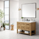 James Martin Breckenridge 48" Single Bathroom Vanity, Light Natural Oak
