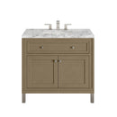James Martin Chicago 36" Single Bathroom Vanity, Walnut Whisper