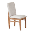 Olejo Side Chairs Set of 2, Natural