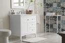 James Martin Palisades 36" Single Bathroom Vanity, Bright White