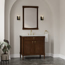James Martin Kinnsden 36" Single Bathroom Vanity, Sable Oak