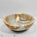 Orange Onyx Vessel Sink
