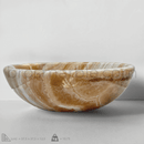 Orange Onyx Vessel Sink