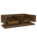 James Martin Marcello 72" Floating Double Bathroom Vanity, Chestnut