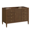 James Martin Myrrin 48" Single Bathroom Vanity, Mid-Century Walnut