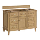 James Martin Lorelai 48" Single Bathroom Vanity, Light Natural Oak