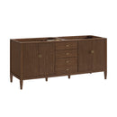 James Martin Myrrin 72" Single Bathroom Vanity, Mid-Century Walnut