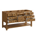 James Martin Malibu 60" Single Bathroom Vanity, Amber Birch