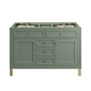 James Martin Chicago 48" Single Bathroom Vanity, Smokey Celadon