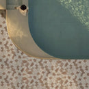 Paladiana Capucino Cream Natural Pebble Mosaics 17 3/4x17 3/4