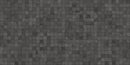 Attitude Dark Grey Mosaic A Concrete Look Porcelain Mosaics 12x12