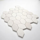 Paris Honed Picket Leaf Marble Mosaics 11 13/16x13 9/16