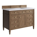 James Martin Brittany 48" Single Bathroom Vanity, Pecan