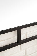 James Martin Boston 30" Mirror, Matte Black