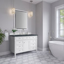 James Martin Brittany 48" Single Bathroom Vanity, Bright White