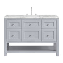 James Martin Breckenridge 48" Single Bathroom Vanity, Serenity Blue