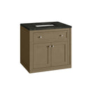 James Martin Chicago 30" Single Bathroom Vanity, Walnut Whisper