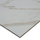 pietra calcatta glazed polished porcelain floor and wall tile msi collection NPIECAL1224P product shot one tile profile view