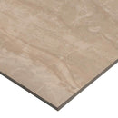 pietra onyx polished porcelain floor and wall tile msi collection NPIEONY1224P product shot one tile profile view