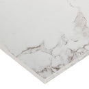 Pietra Statuario Polished Porcelain Floor and Wall Tile- MSI Collection NPIESTA1224P Product Shot One Tile Profile View