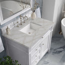 James Martin Brittany 36" Single Bathroom Vanity, Bright White