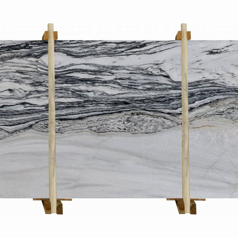 platinum oasis white marble slabs polished 2cm packed on wooden bundle product shot