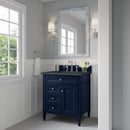 James Martin Brittany 30" Single Bathroom Vanity, Victory Blue