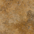 porcini travertine pavers pattern tumbled floor tile LPAVTPOR10KITS one tile top view 10